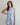 Amelia Vintage Button Denim Vest Top