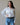 Shanna Geo Pattern Button Up Blouse